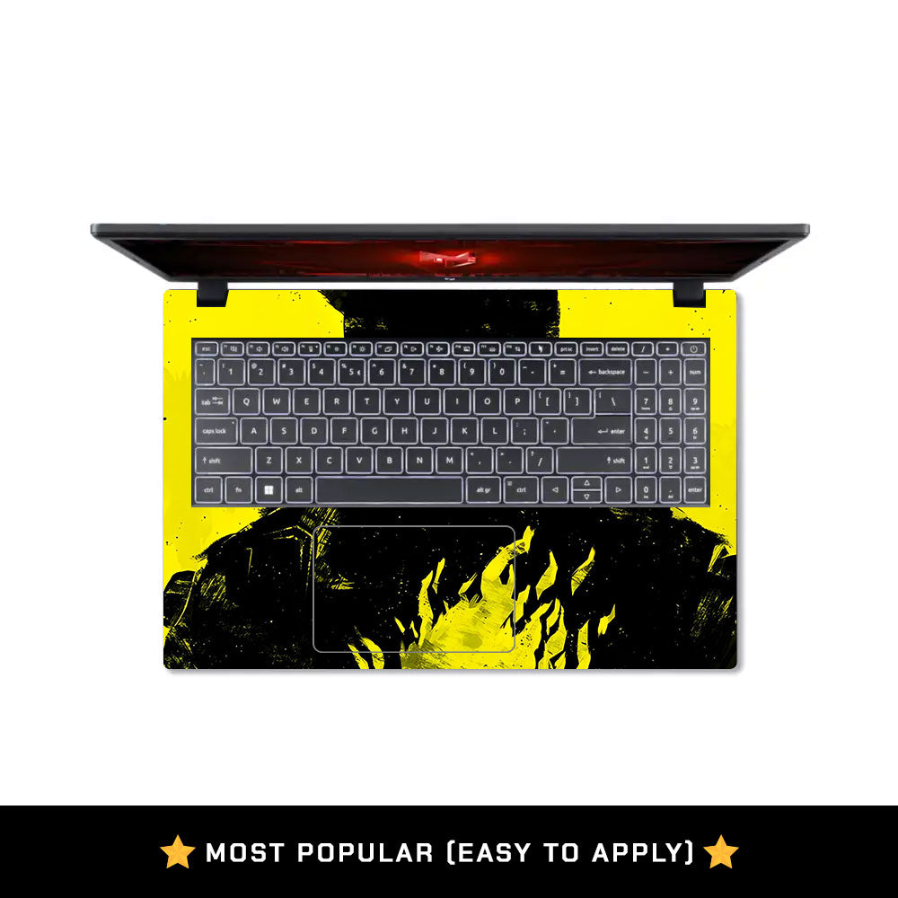 Backlit SAMURAI Jacket Acer Nitro V ANV15 51 55CA Laptop Skin
