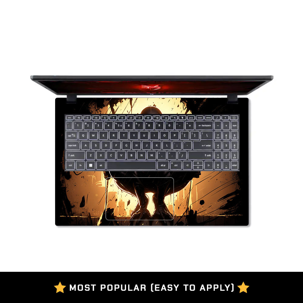 Shadow Spiderman Acer Nitro V ANV15 51 55CA Laptop Skin