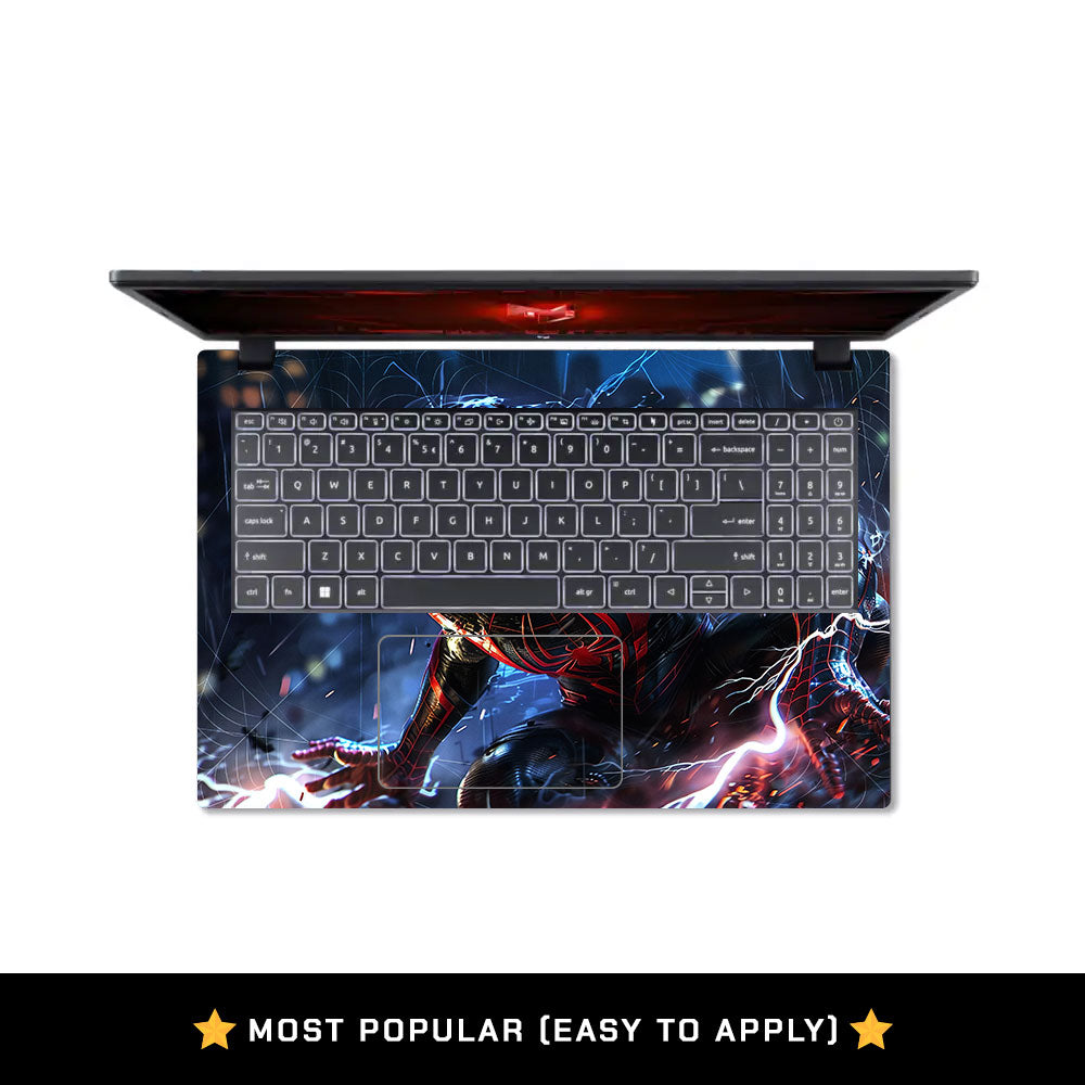 Miles Morales Shockwave Acer Nitro V ANV15 51 55CA Laptop Skin