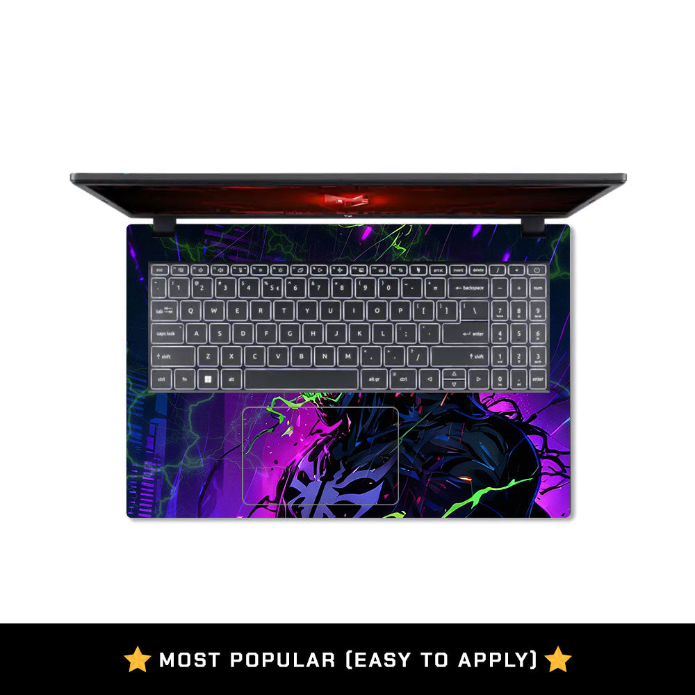 Venom Chaos Surge Acer Nitro V ANV15 51 55CA Laptop Skin