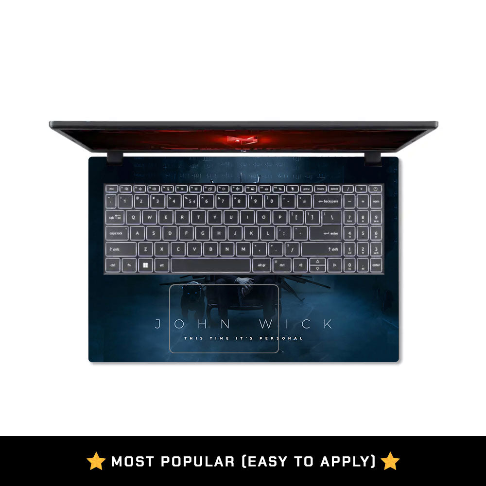 Suited Assassin Noir Acer Nitro V ANV15 51 55CA Laptop Skin