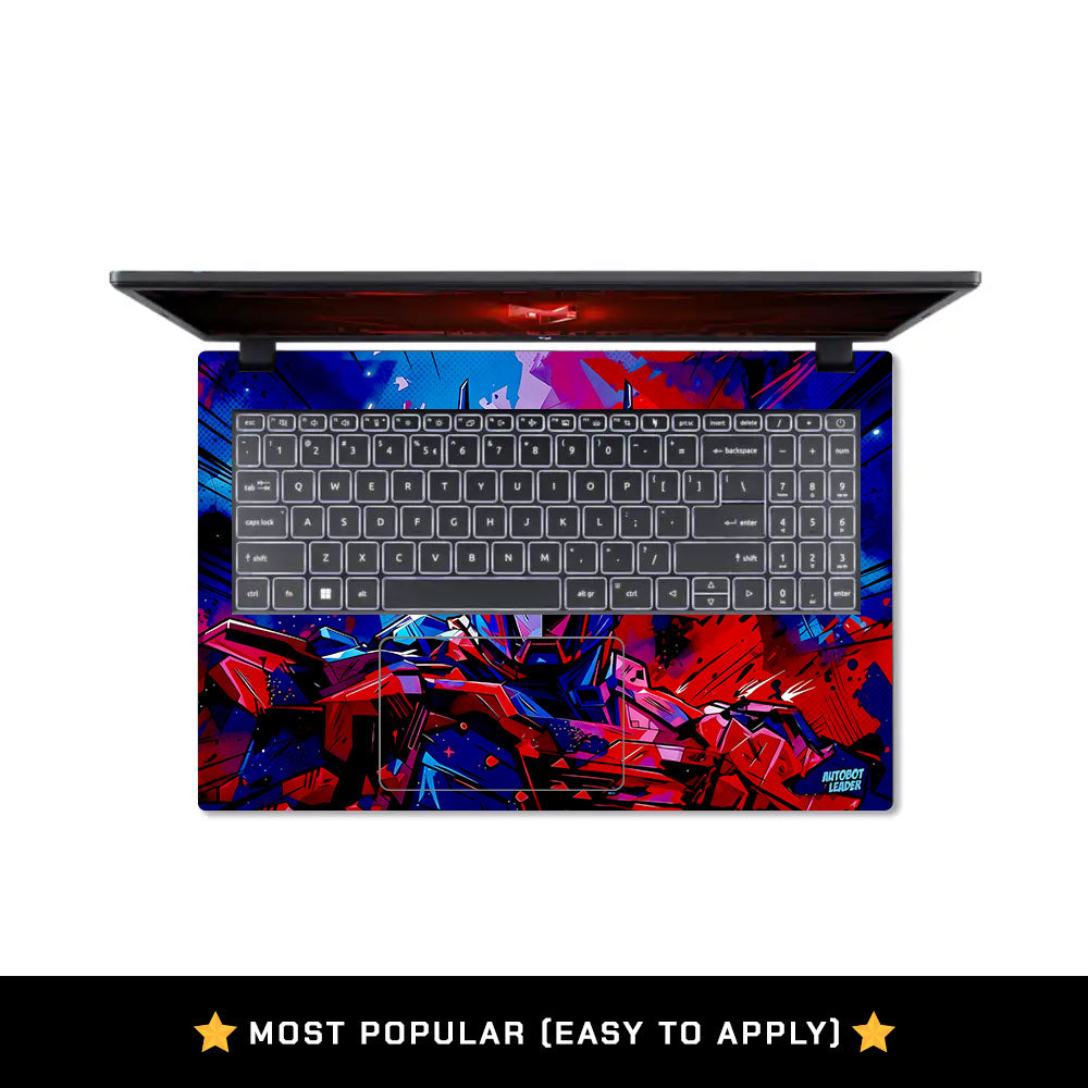 Optimus Prime Transformer Acer Nitro V ANV15 51 55CA Laptop Skin