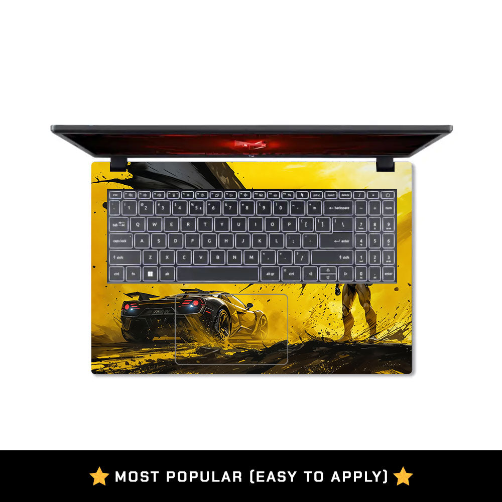 Dark Hero Velocity Acer Nitro V ANV15 51 55CA Laptop Skin