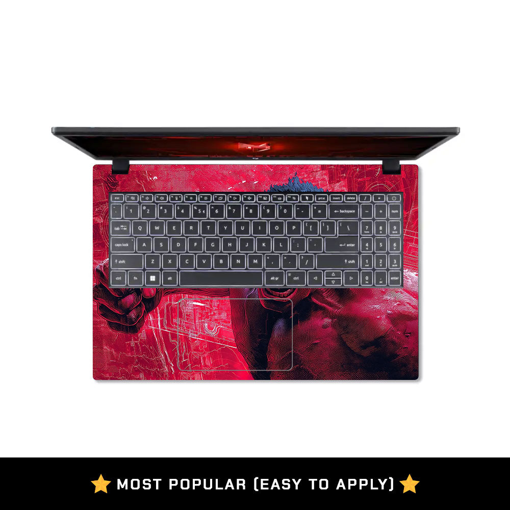 Red Comic Giant Acer Nitro V ANV15 51 55CA Laptop Skin