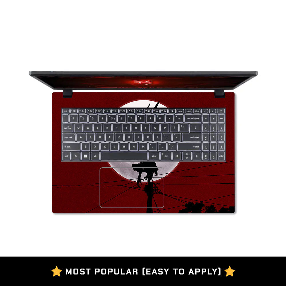 Dark Anime Reaper Acer Nitro V ANV15 51 55CA Laptop Skin