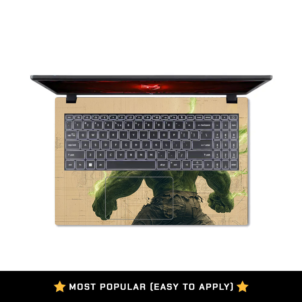 Jade Giant Unleashed Acer Nitro V ANV15 51 55CA Laptop Skin