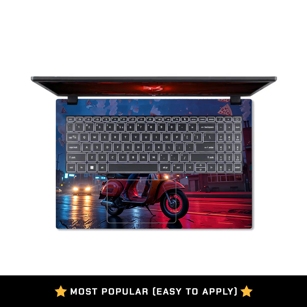 Pizza Spidey Acer Nitro V ANV15 51 55CA Laptop Skin