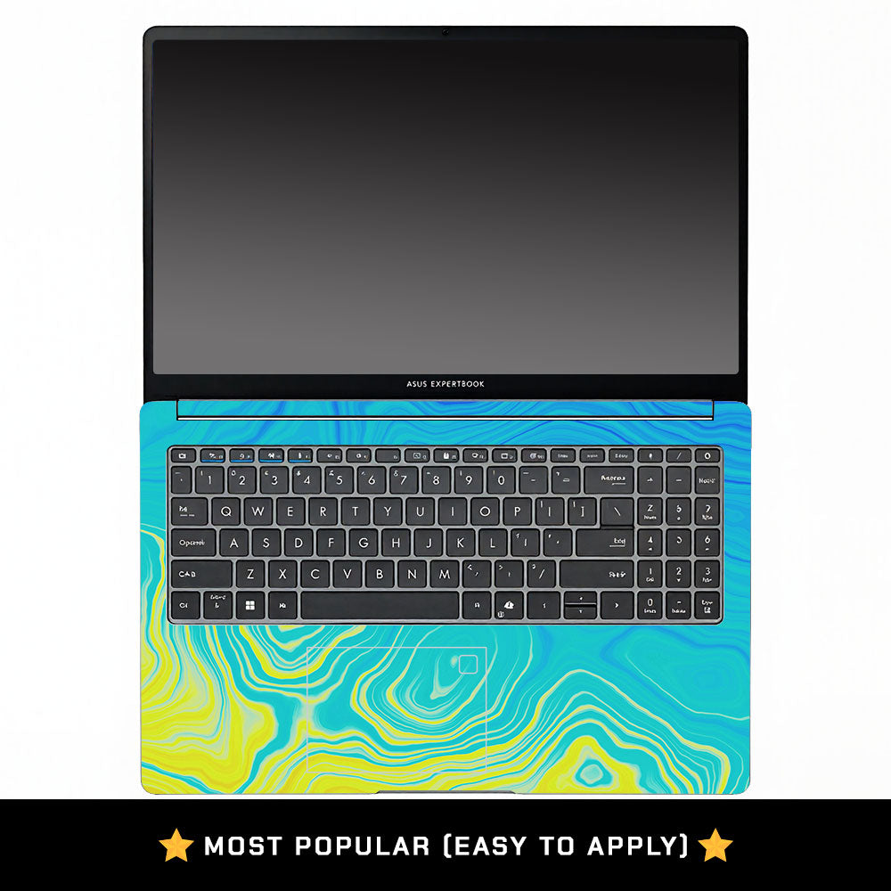 Ocean Gradient Waves Asus ExpertBook P1503 Laptop Skin