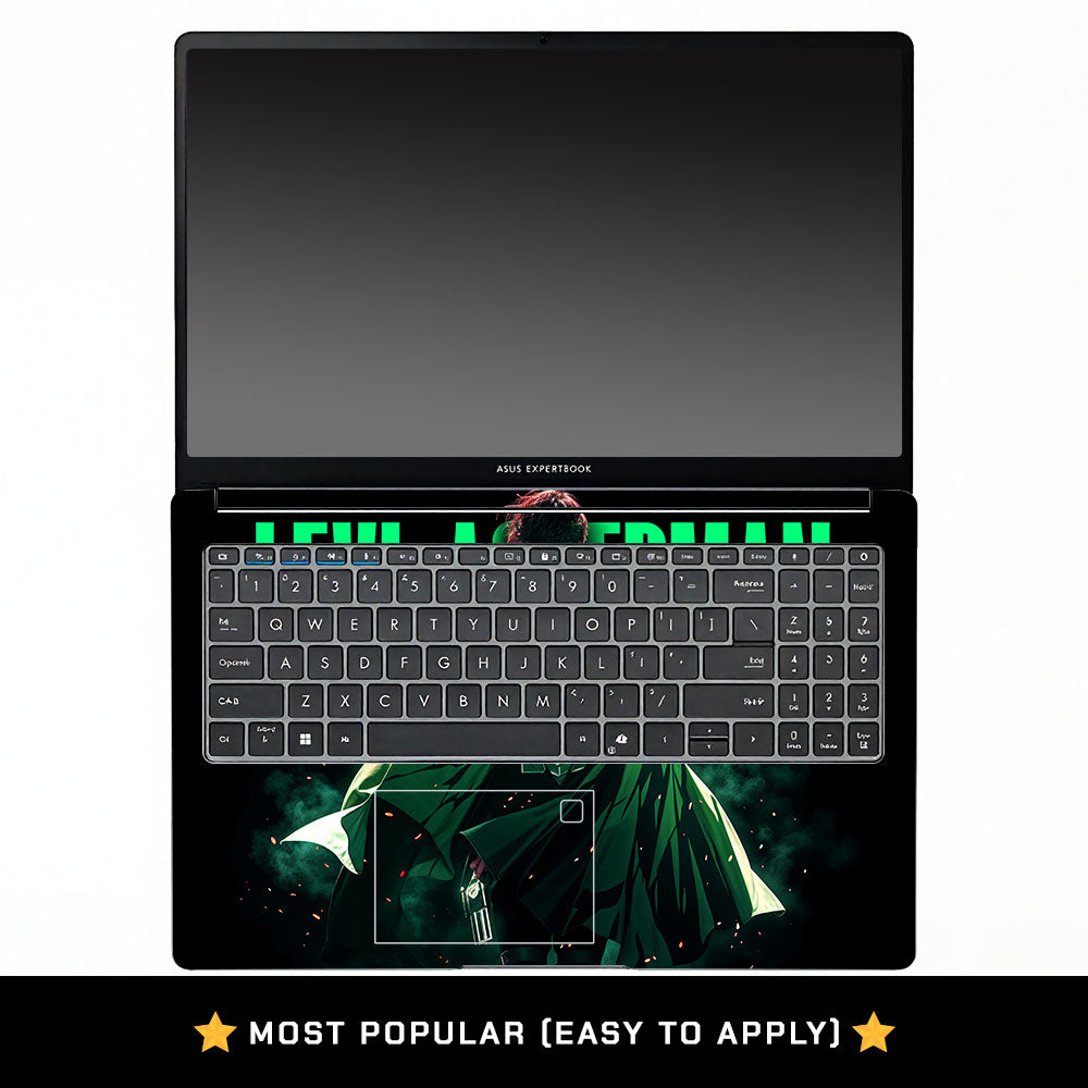 Levi Ackerman Stance Asus ExpertBook P1503 Laptop Skin