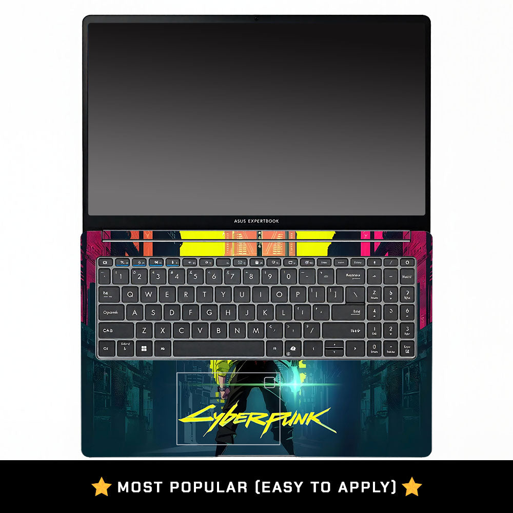 Cyberpunk Uprising Asus ExpertBook P1503 Laptop Skin