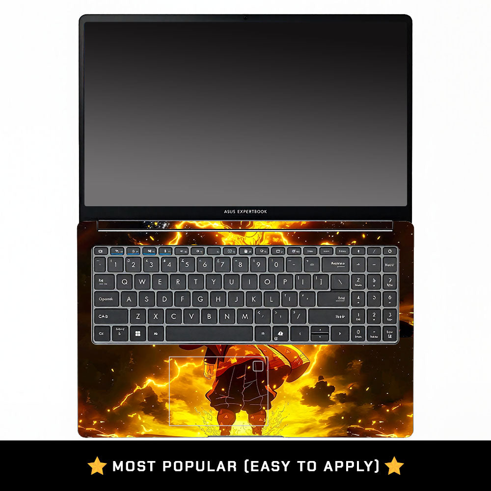 Zenitsu Lightning Strike Asus ExpertBook P1503 Laptop Skin