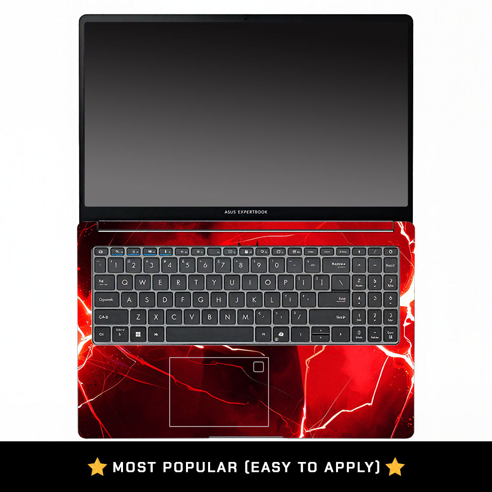 Red Rage Batman Asus ExpertBook P1503 Laptop Skin