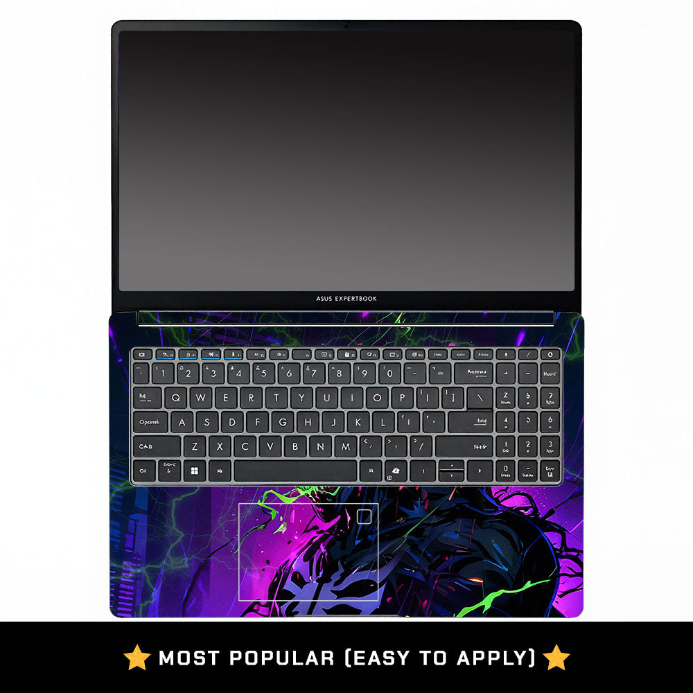 Venom Chaos Surge Asus ExpertBook P1503 Laptop Skin