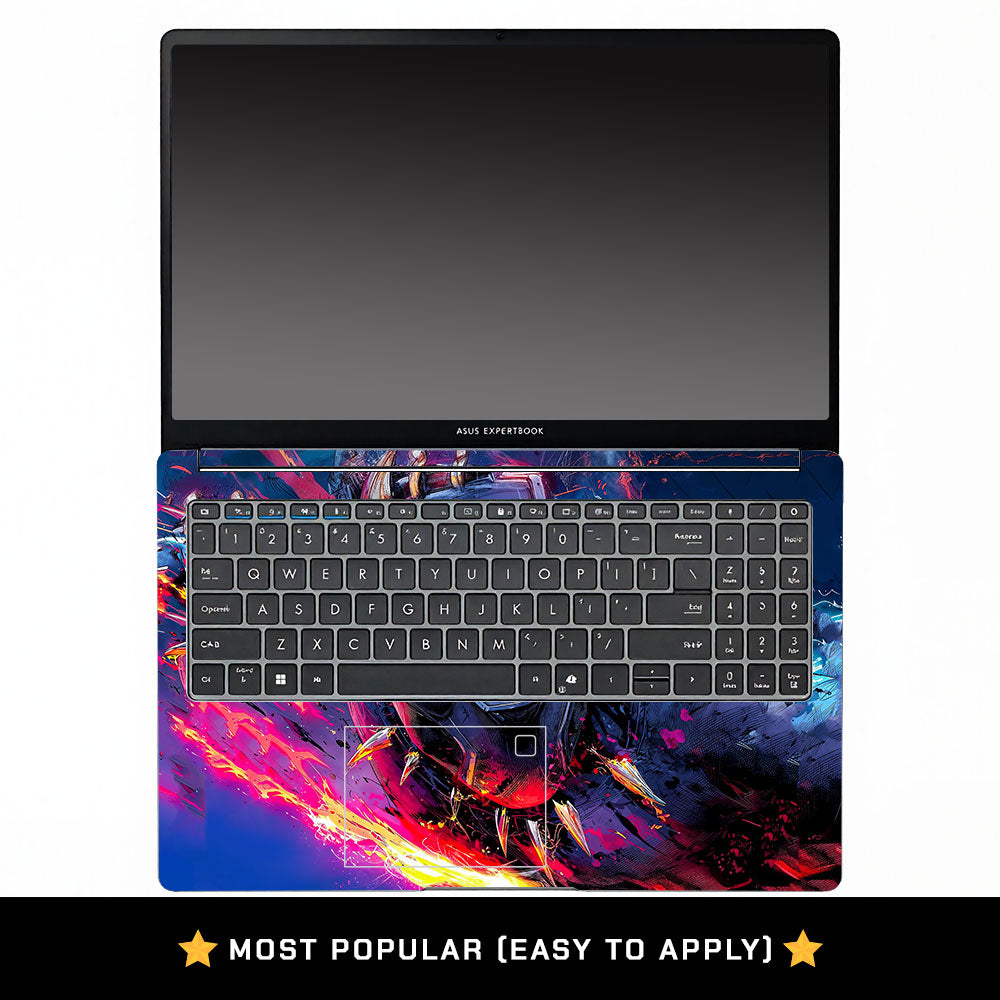 Vibranium Fury Wakandan Charge Asus ExpertBook P1503 Laptop Skin