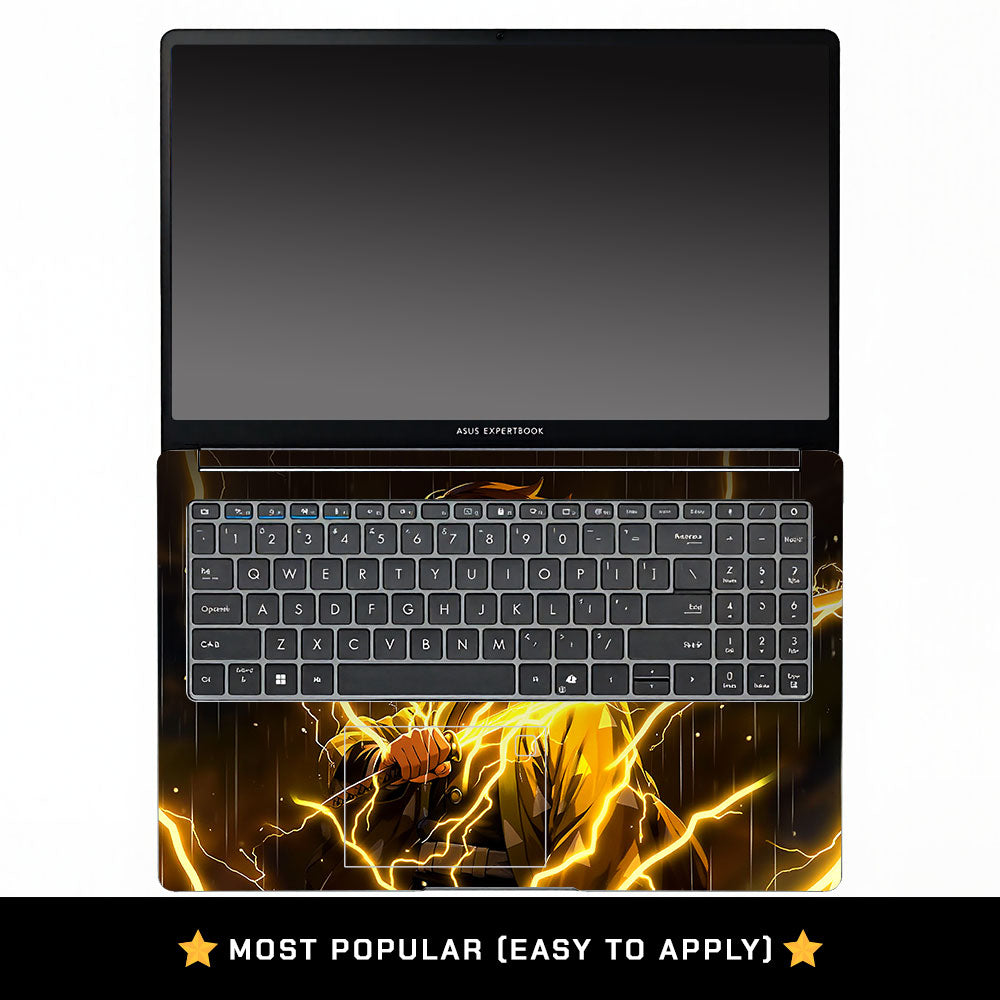 Thunder Soul Lightning Zenitsu Asus ExpertBook P1503 Laptop Skin
