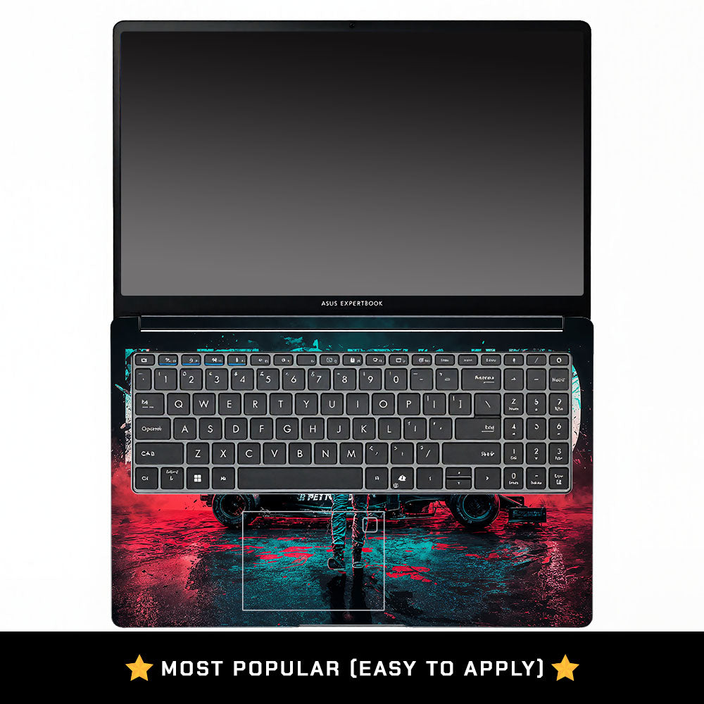 F1 Legend Racer Asus ExpertBook P1503 Laptop Skin
