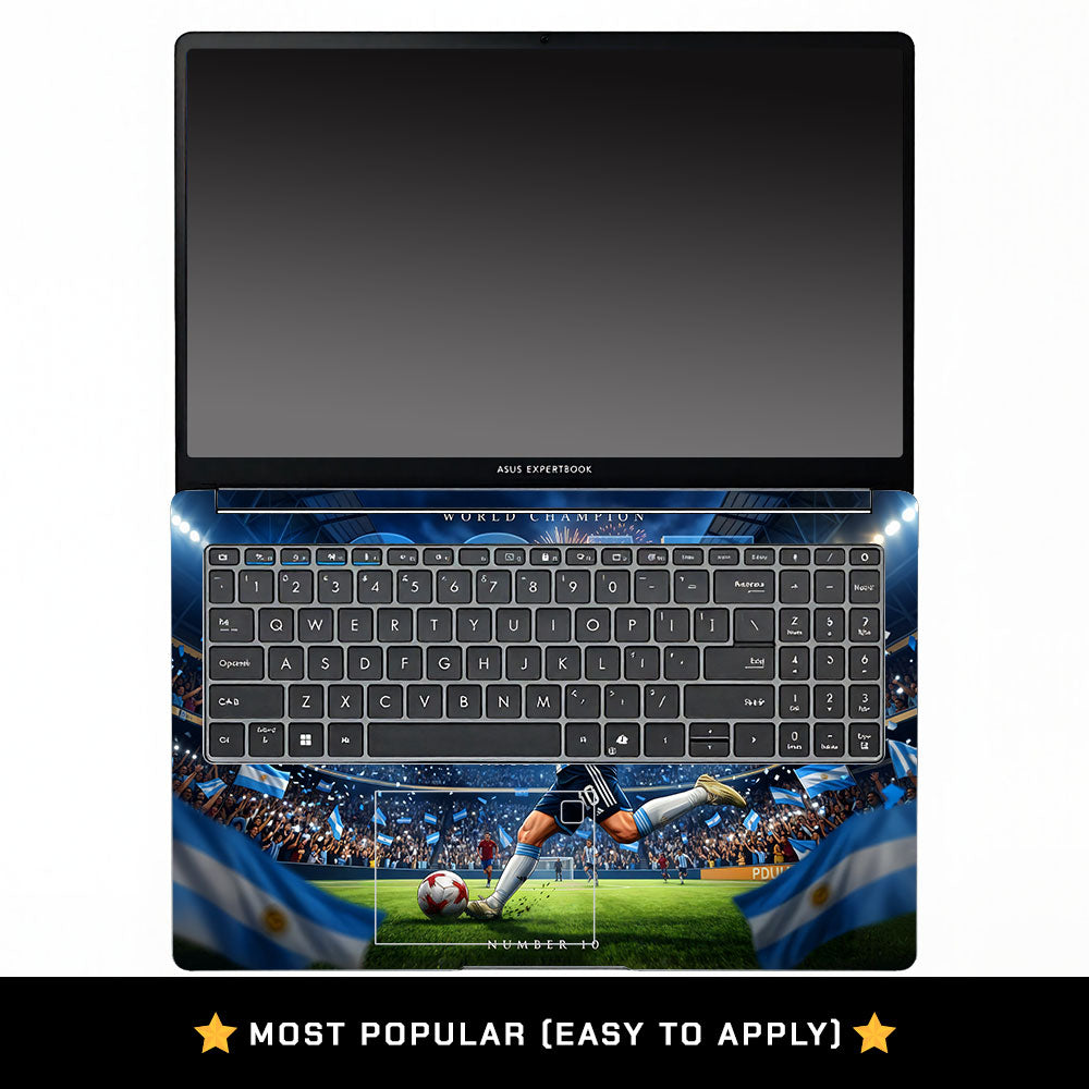 Messi World Champ Energy Asus ExpertBook P1503 Laptop Skin