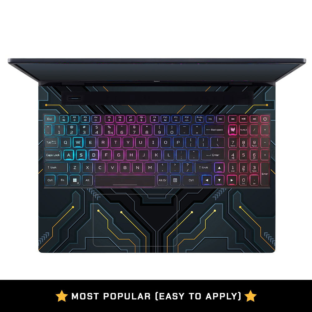 Futuristic Techno Acer Predator Helios Neo 16 N22Q22B Laptop Skin