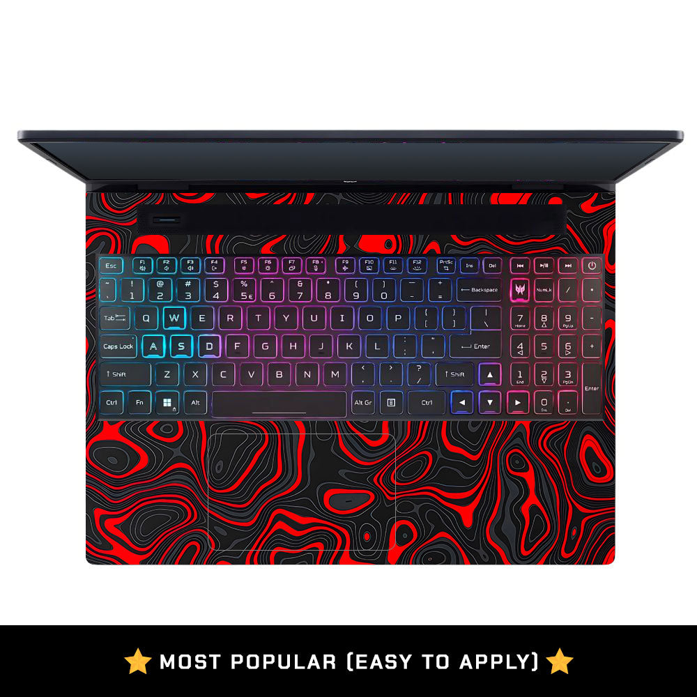 Crimson Waves Acer Predator Helios Neo 16 N22Q22B Laptop Skin