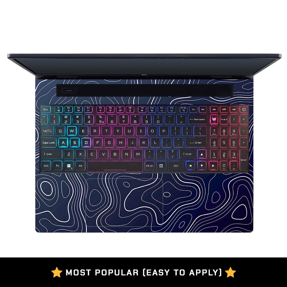 Fluid Lines Design Acer Predator Helios Neo 16 N22Q22B Laptop Skin