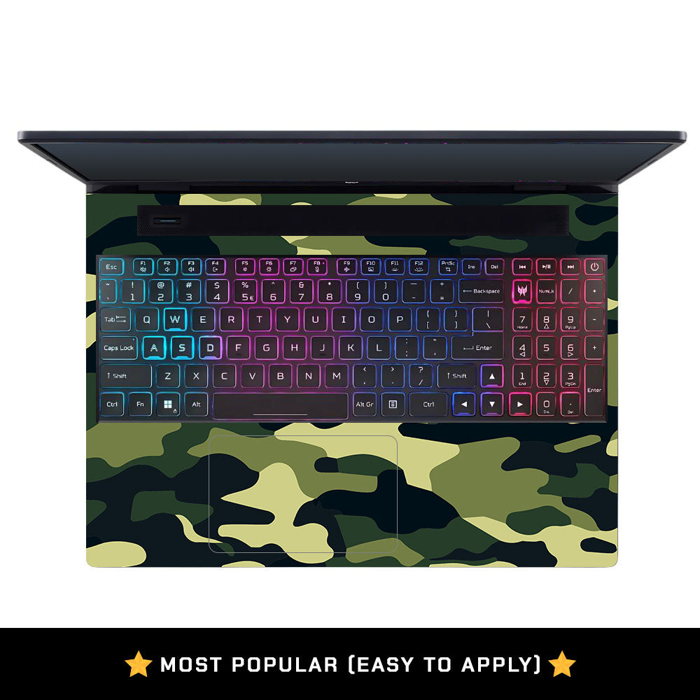 Forest Green Camo Acer Predator Helios Neo 16 N22Q22B Laptop Skin