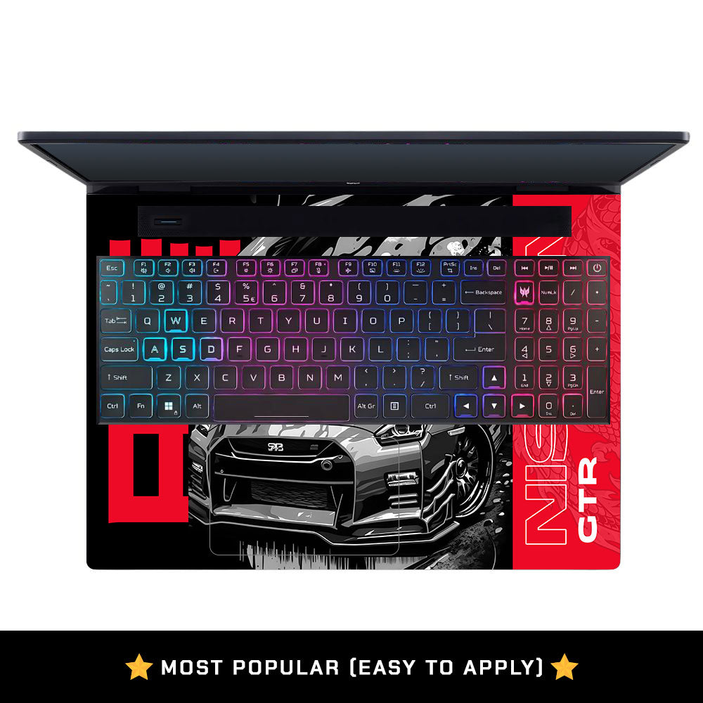 Nissan GTR Thrill Acer Predator Helios Neo 16 N22Q22B Laptop Skin