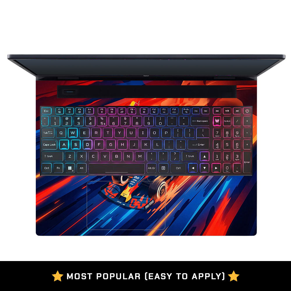 Red Bull Racing Velocity Acer Predator Helios Neo 16 N22Q22B Laptop Skin