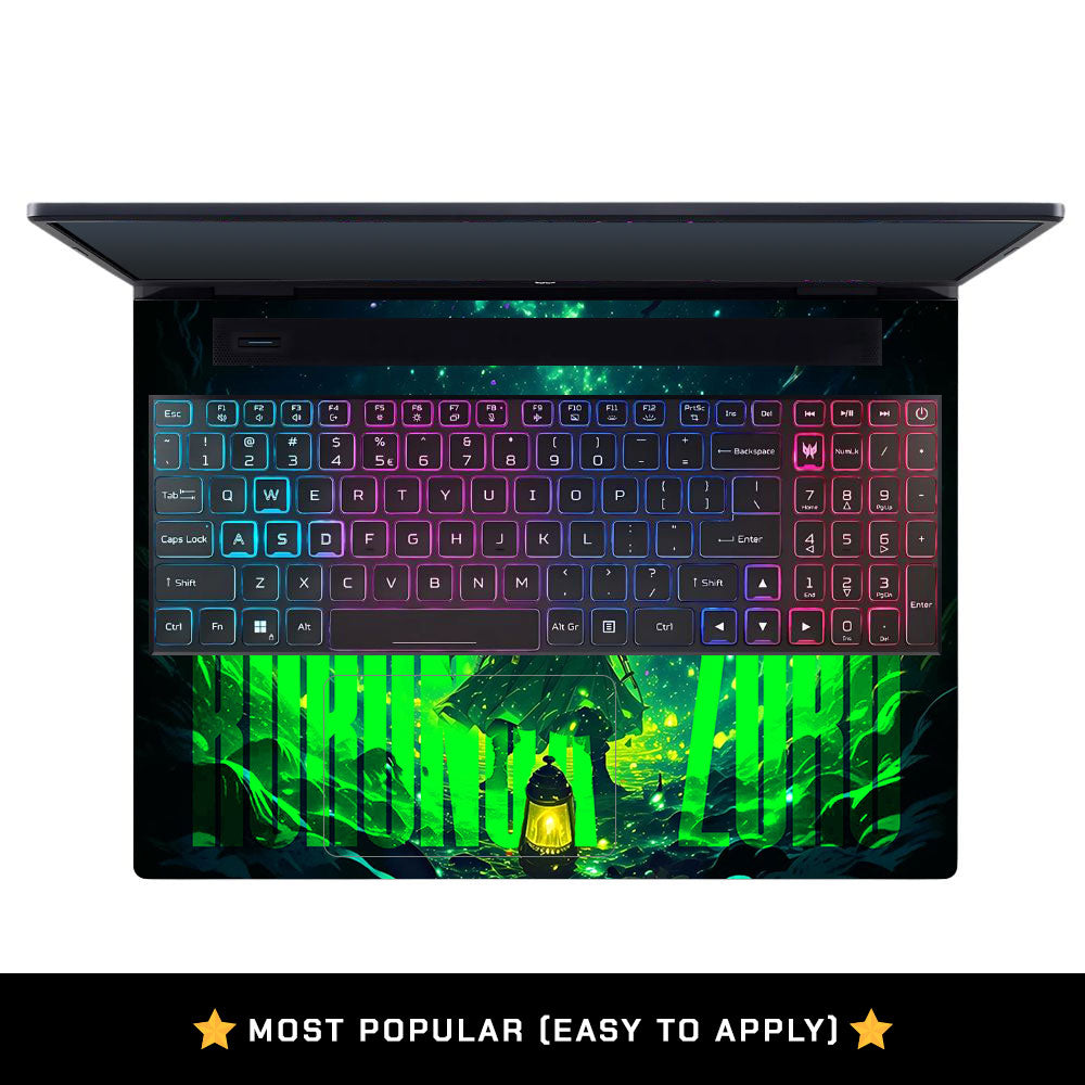 Roronoa Zoro Green Fury Acer Predator Helios Neo 16 N22Q22B Laptop Skin