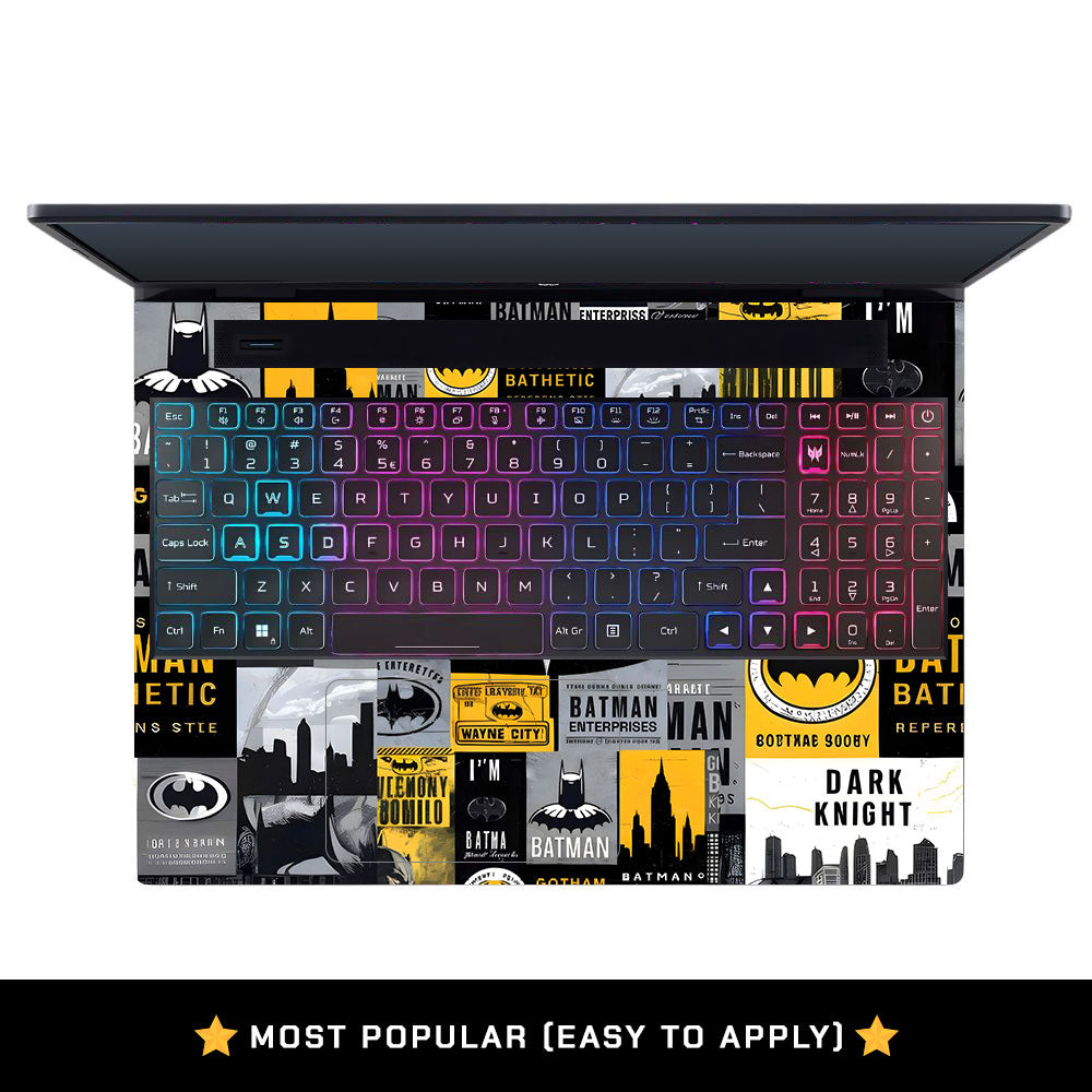 Dark Hero Collage Acer Predator Helios Neo 16 N22Q22B Laptop Skin