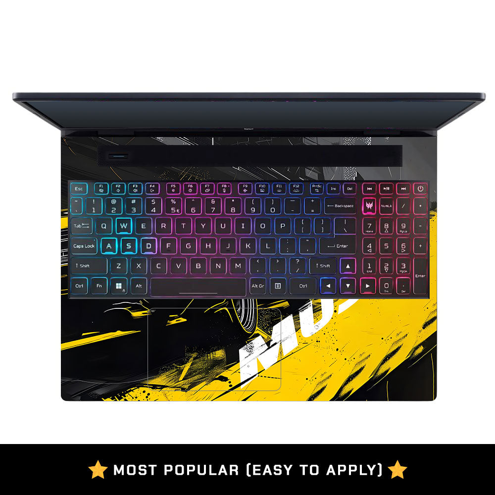 Black Muscle Acer Predator Helios Neo 16 N22Q22B Laptop Skin