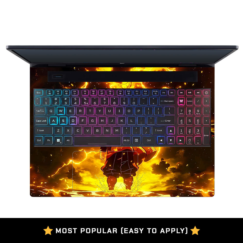 Zenitsu Lightning Strike Acer Predator Helios Neo 16 N22Q22B Laptop Skin