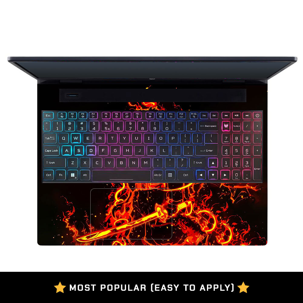 Rengoku Blazing Inferno Acer Predator Helios Neo 16 N22Q22B Laptop Skin