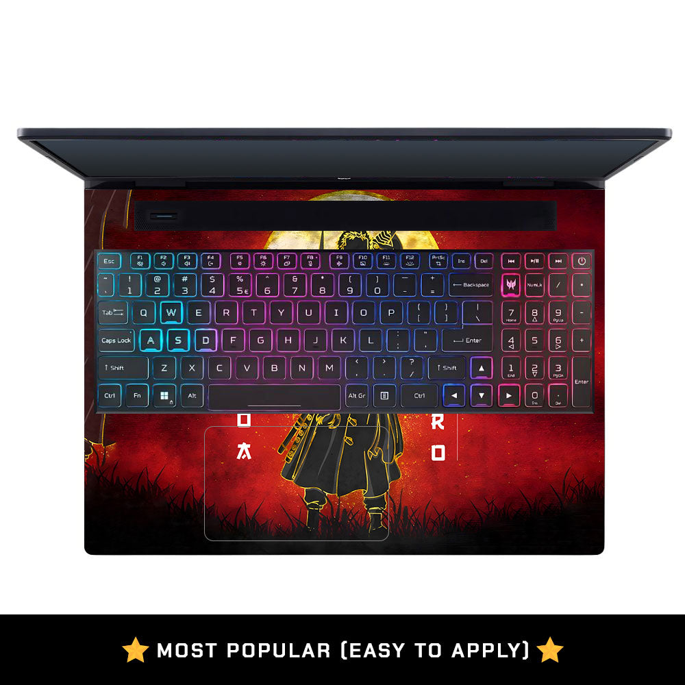Zoro Under Golden Moon Acer Predator Helios Neo 16 N22Q22B Laptop Skin