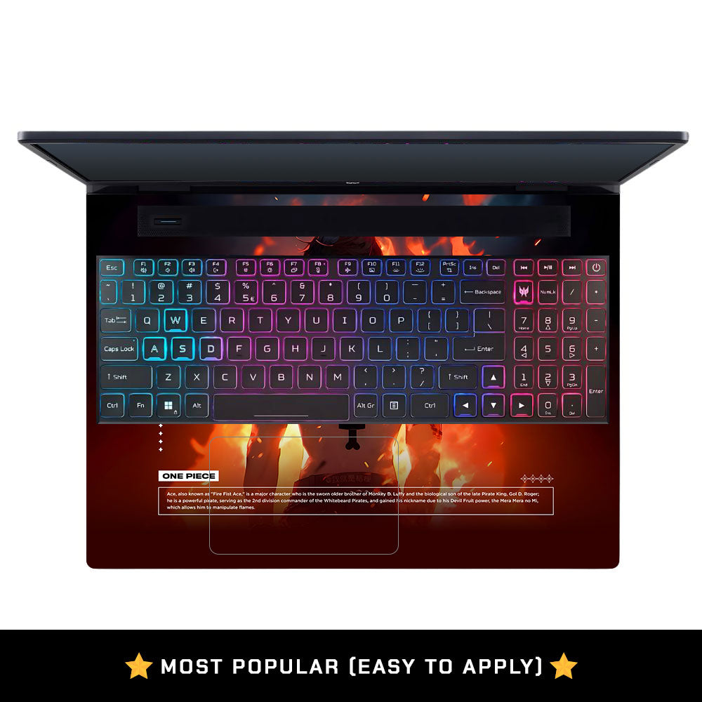 Anime Fire Pirate Acer Predator Helios Neo 16 N22Q22B Laptop Skin
