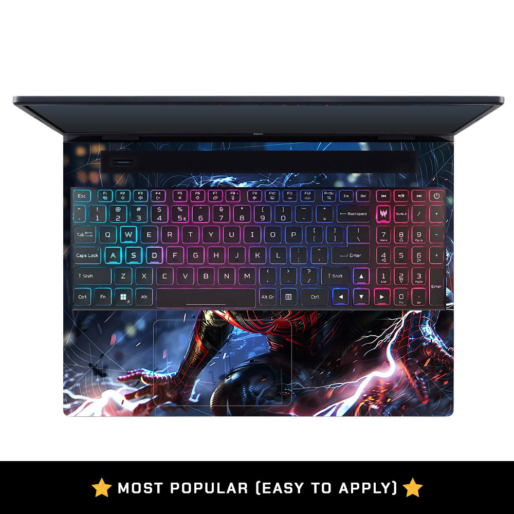 Miles Morales Shockwave Acer Predator Helios Neo 16 N22Q22B Laptop Skin