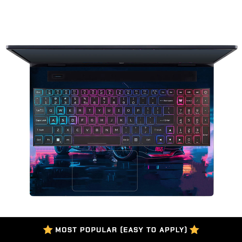 Neon Bloom Nezuko Racer Acer Predator Helios Neo 16 N22Q22B Laptop Skin