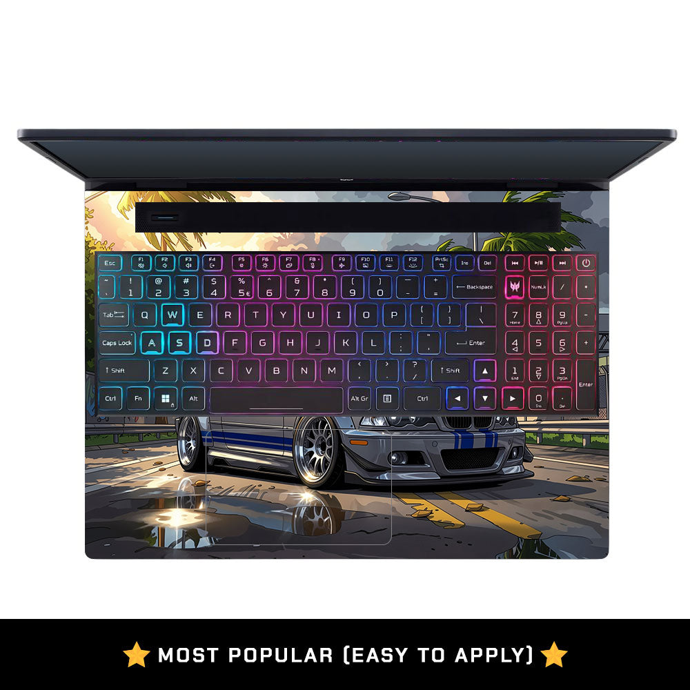 Street Icon BMW E46 Drift Legend Acer Predator Helios Neo 16 N22Q22B Laptop Skin