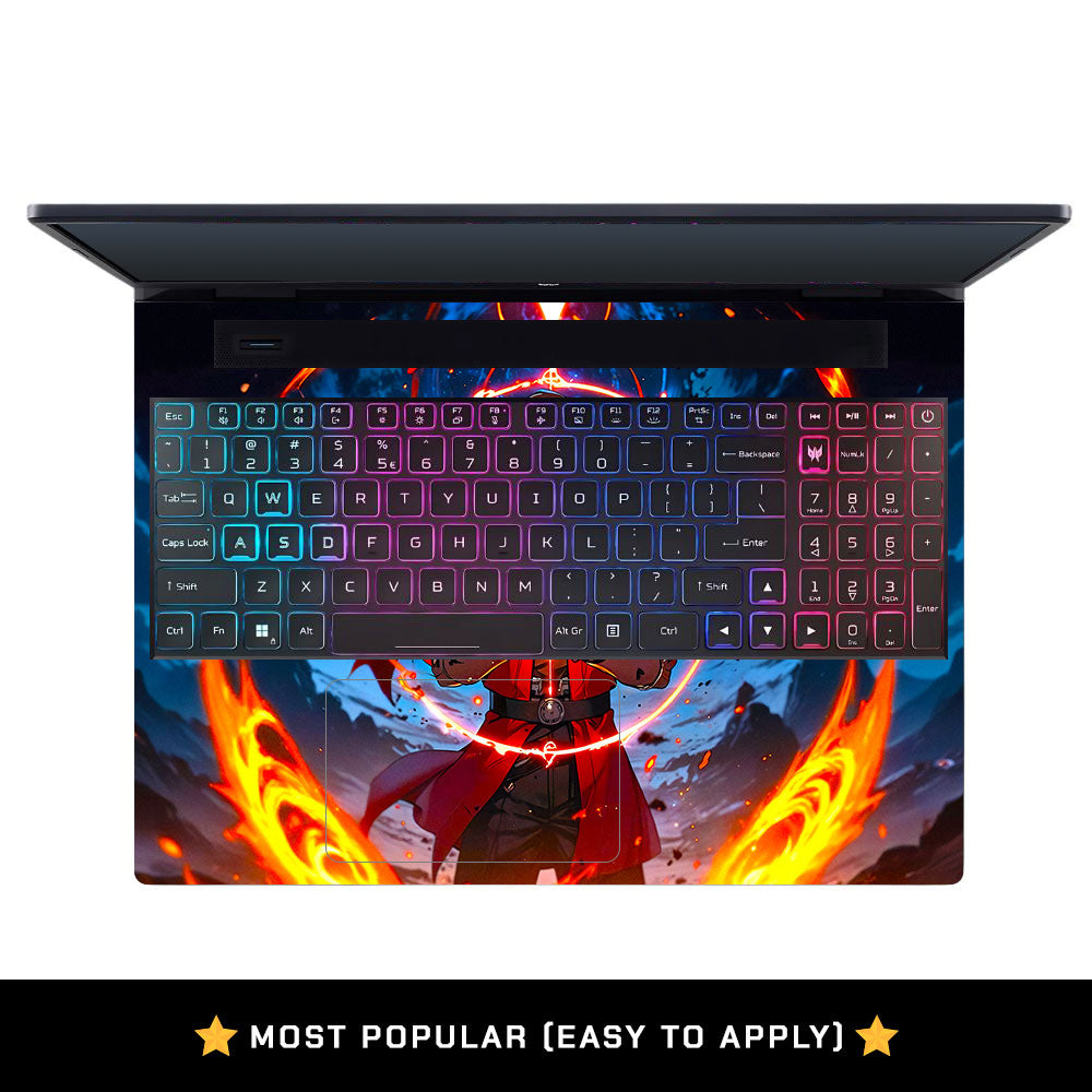Anime Alchemist Warrior Acer Predator Helios Neo 16 N22Q22B Laptop Skin