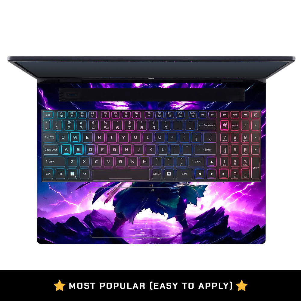 Roronoa Zoro Hell Mode Acer Predator Helios Neo 16 N22Q22B Laptop Skin