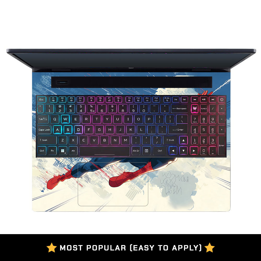 Spiderman Velocity Acer Predator Helios Neo 16 N22Q22B Laptop Skin