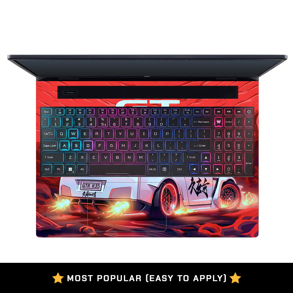 Nissan GTR Turbo Performance Edition Acer Predator Helios Neo 16 N22Q22B Laptop Skin