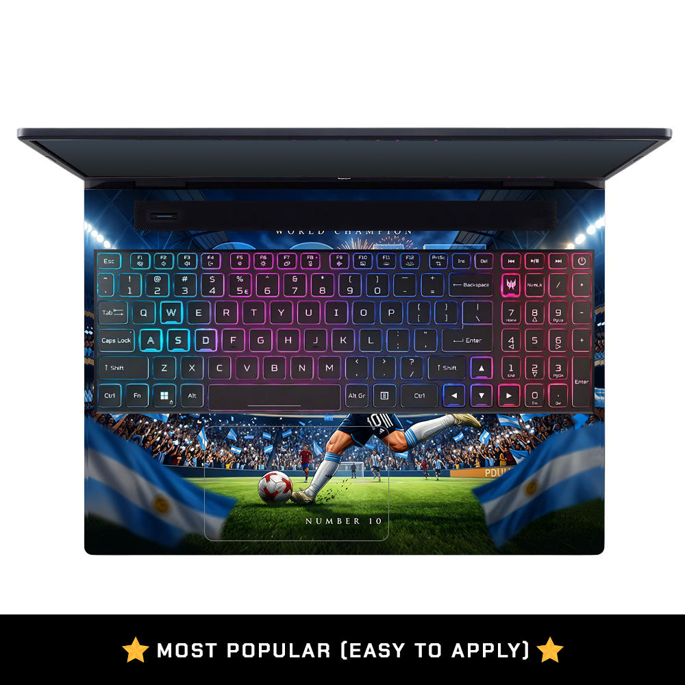 Messi World Champ Energy Acer Predator Helios Neo 16 N22Q22B Laptop Skin