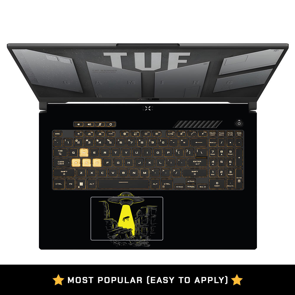 Alien Abduction Asus TUF Gaming F17 FX707Z Laptop Skin