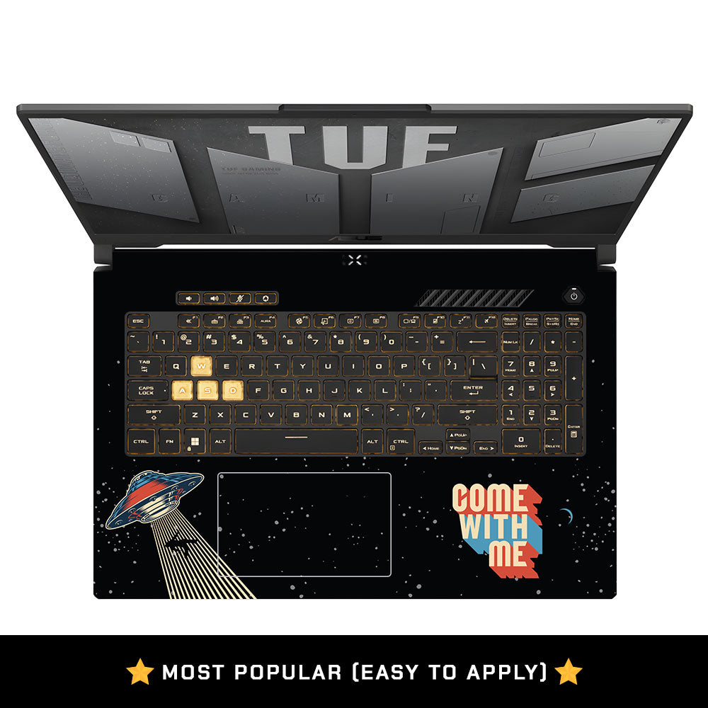 Come with Me Asus TUF Gaming F17 FX707Z Laptop Skin