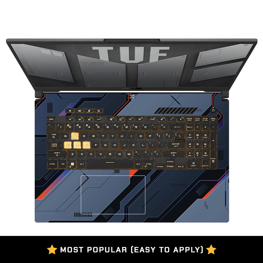 Virtual Cyberspace Asus TUF Gaming F17 FX707Z Laptop Skin