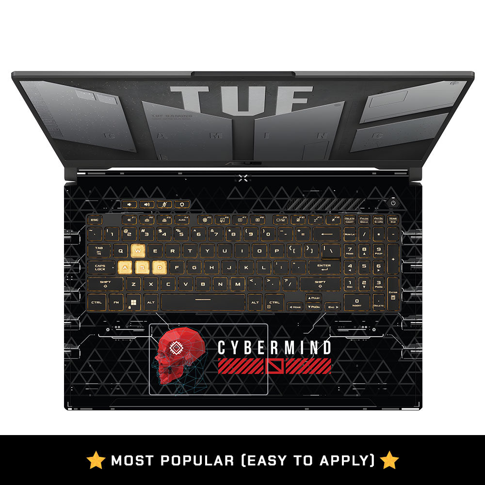 Cybermind Asus TUF Gaming F17 FX707Z Laptop Skin
