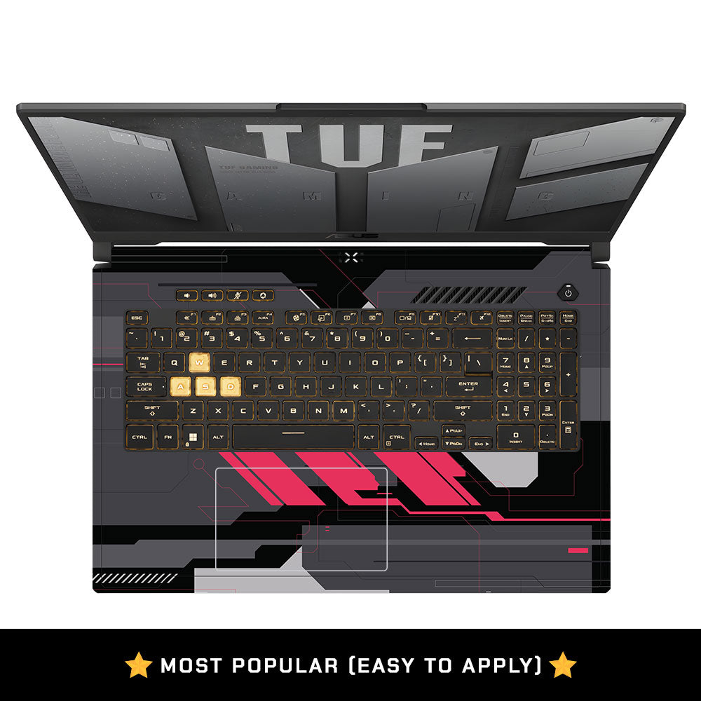 Old World Cyberpunk Asus TUF Gaming F17 FX707Z Laptop Skin
