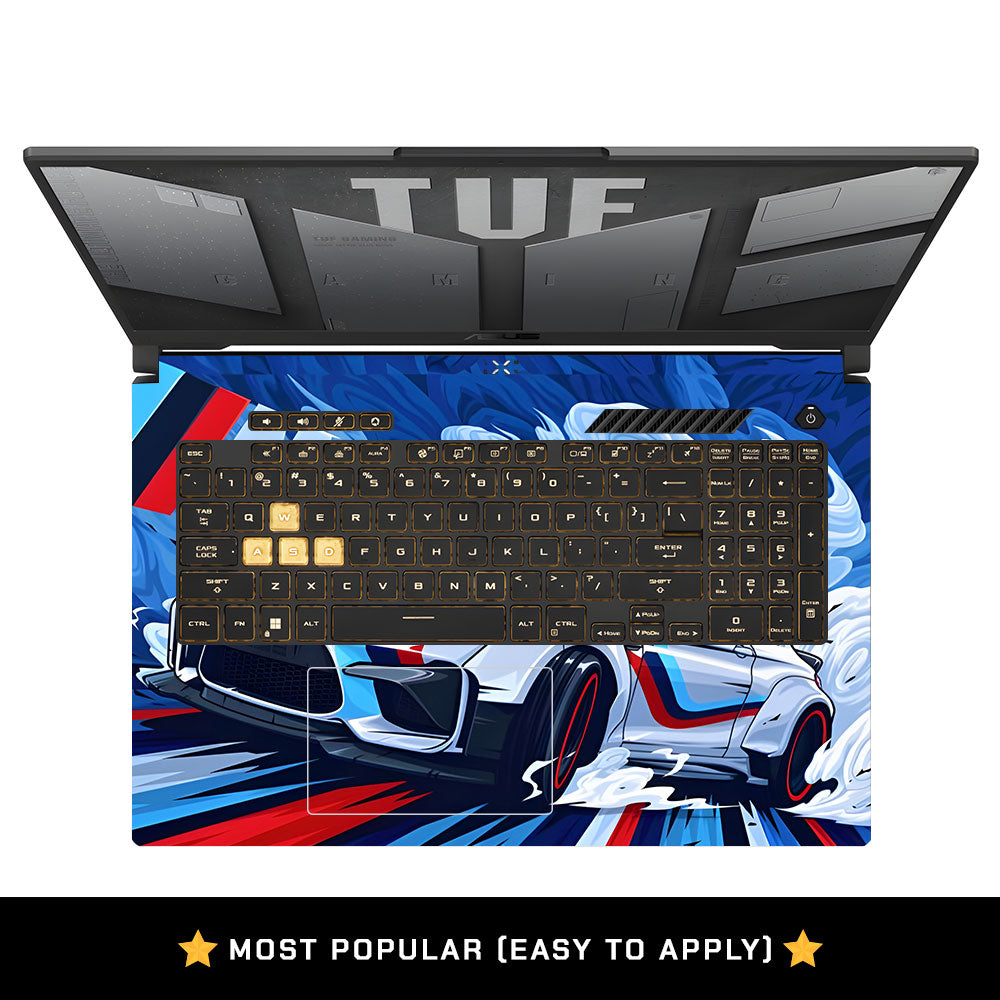 German Street Coupe Asus TUF Gaming F17 FX707Z Laptop Skin