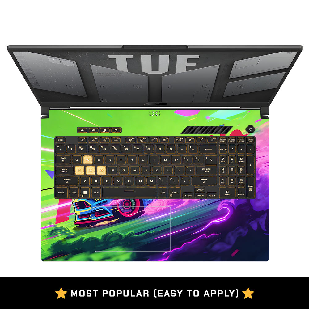Muscle Car Legacy Asus TUF Gaming F17 FX707Z Laptop Skin