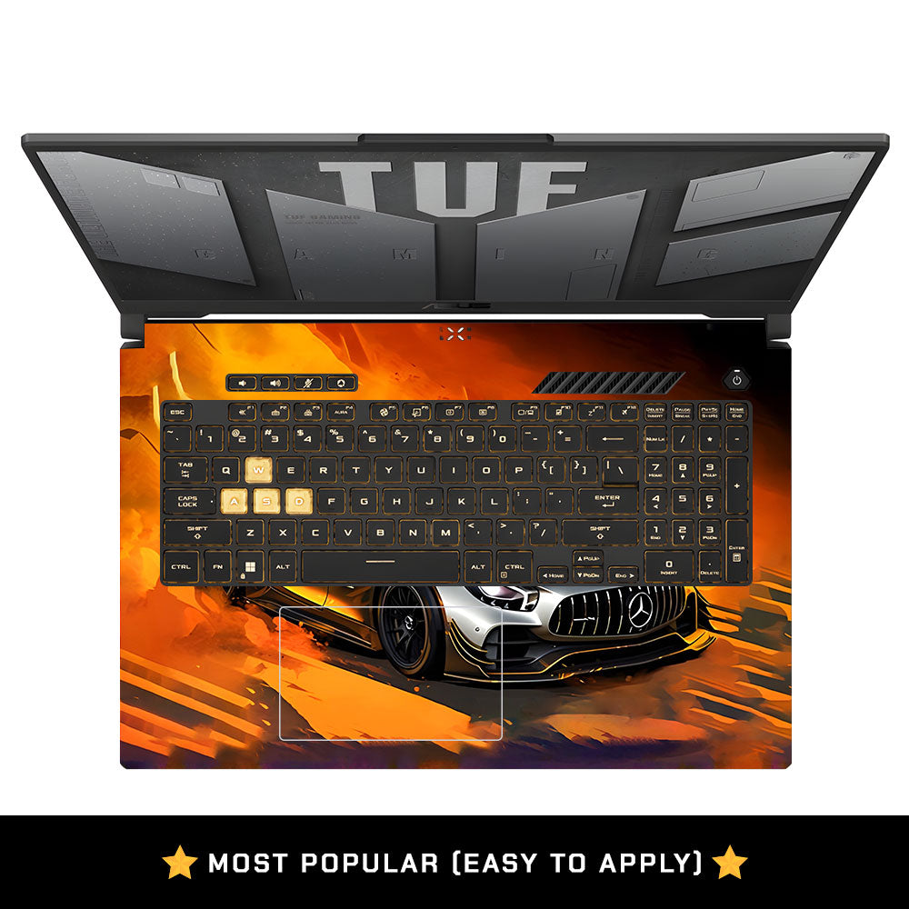 Mercedes AMG GT Asus TUF Gaming F17 FX707Z Laptop Skin
